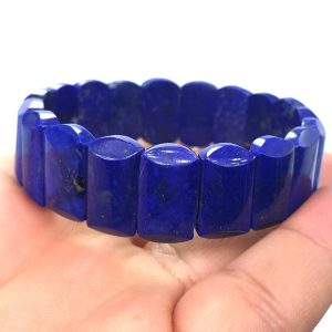 Natural Lapis Lazuli Natural Color Bracelet 55 mm