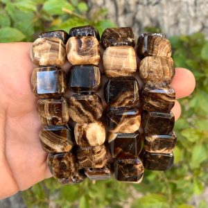 Beautiful Brown Chocolate Calcite Bracelets